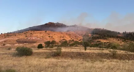 Afyonkarahisar Bolvadin'de yangın!