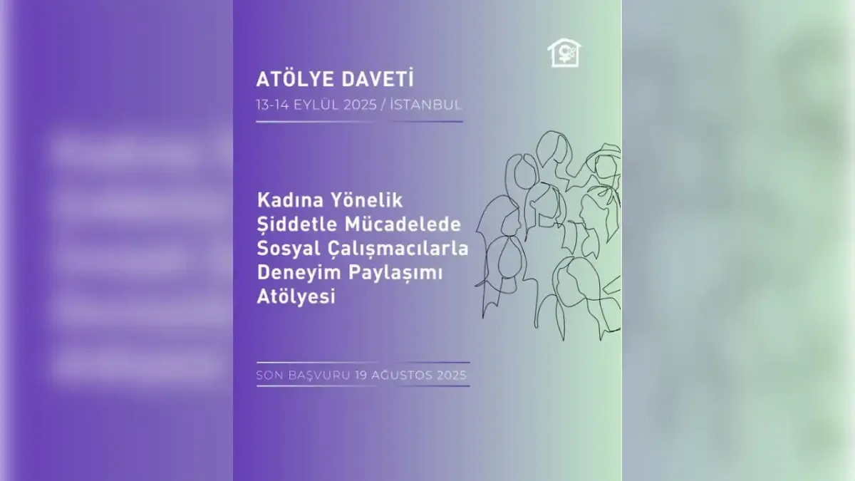 Sosyal çalışmacılara yönelik kadına şiddet atölyesi haberinin görseli