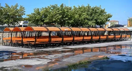 Bornova'da yeni nesil kapalı banklar