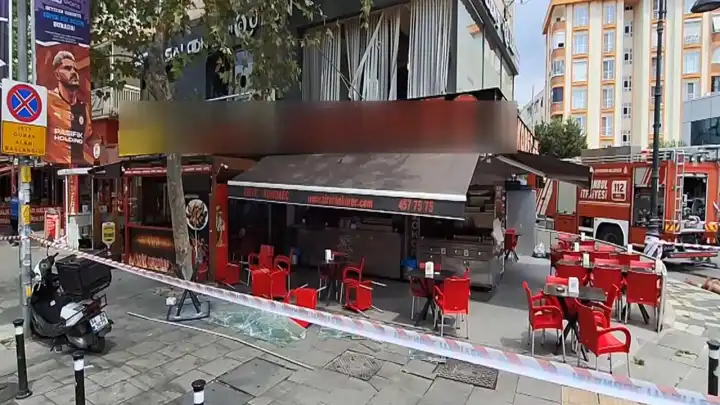 Güzellik merkezinde patlama