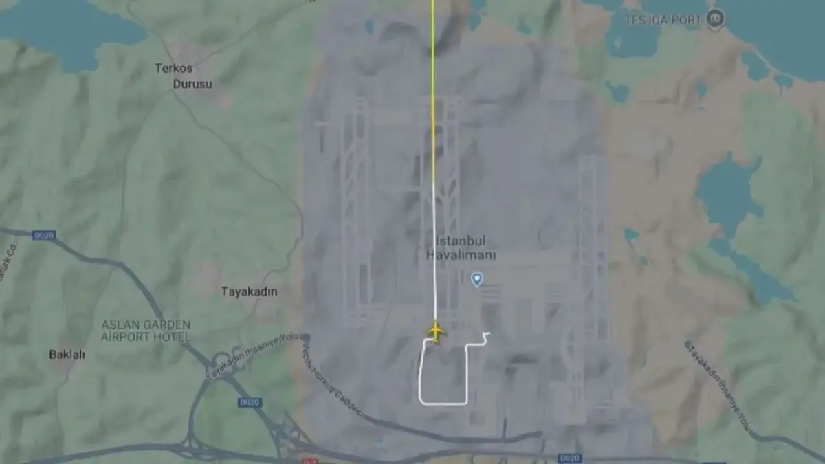 İstanbul-Manchester seferinde kriz: İkinci pilot havada fenalaştı, uçak yön değiştirdi haberinin görseli