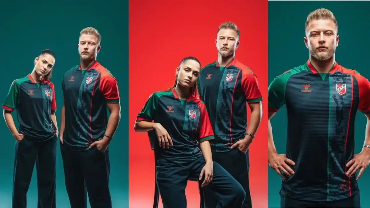 Karşıyaka’dan tarihi hamle: Atatürk ve annesi Zübeyde hanım temalı yeşil-kırmızı forma tanıtıldı haberinin görseli