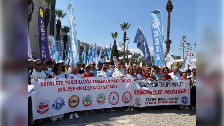 Memurların TİS isyanı sokağa döküldü: Direne direne kazanacağız