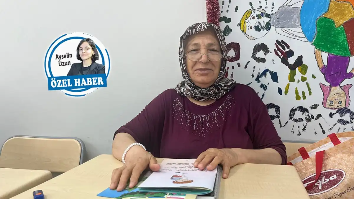 Çevresine kulak asmadı 68’inde okumayı öğrendi haberinin görseli