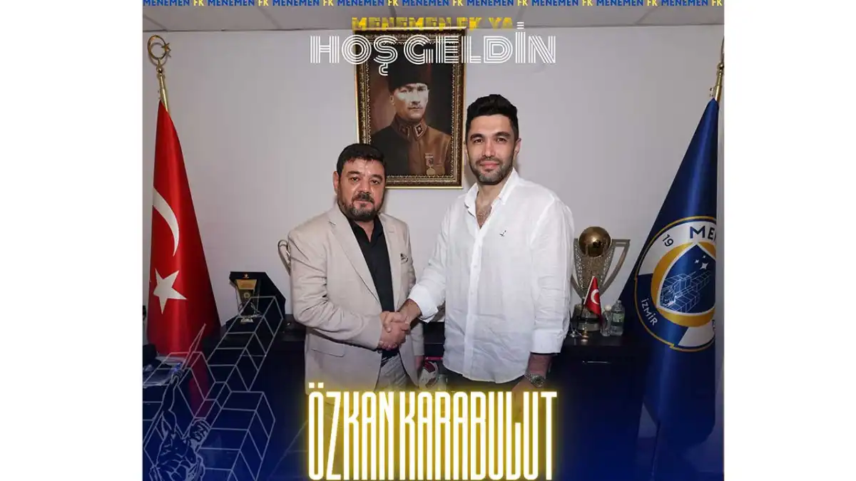 Menemen’in kalesi artık Özkan’a emanet  haberinin görseli