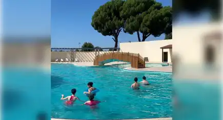 Ödemiş'teki havuz yıllar sonra yeniden Ödemişliler ile birlikte