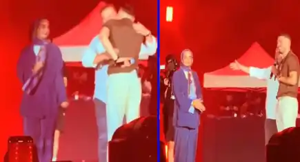 BLOK3 konserinde ilginç evlenme teklifi