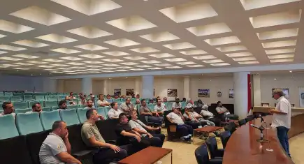 Efes Selçuk Belediyesi personeline iş sağlığı ve güvenliği eğitimi
