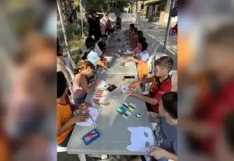İzmirli çocuklar Selçuk'ta Yaz Etkinliği’nde buluştu
