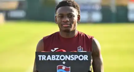 Trabzonspor’un yeni yıldızı Olaigbe: “Formayı giydiğim her an yüzde yüzümü veriyorum”