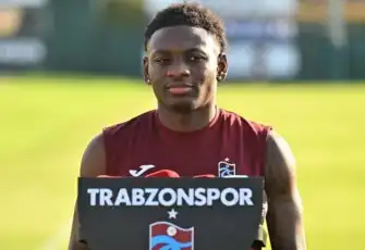 Trabzonspor’un yeni yıldızı Olaigbe: “Formayı giydiğim her an yüzde yüzümü veriyorum”