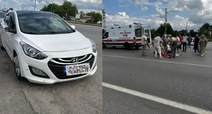 Yolun karşısına geçen kadın otomobilin çarpmasıyla hayatını kaybetti