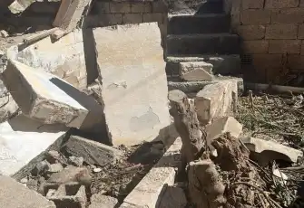 Halfeti’de tadilat faciası: Almanya’dan dönen ev sahibi molozların altında kaldı