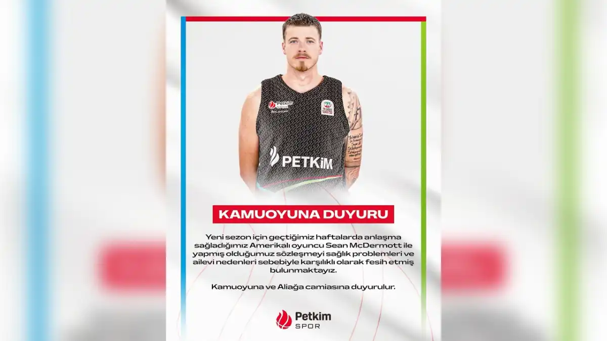 PETKİM o oyuncu ile yollarını ayırdı haberinin görseli
