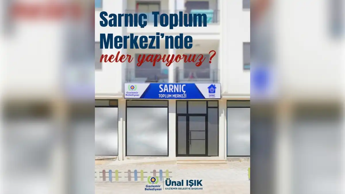 Sarnıç toplum merkezi’yle sosyal yaşam canlanıyor haberinin görseli