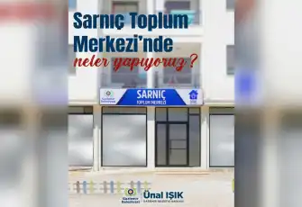 Sarnıç toplum merkezi’yle sosyal yaşam canlanıyor