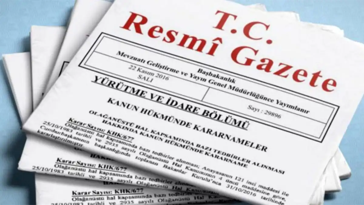 22 Ağustos 2025 tarihli Resmi Gazete kararları haberimizde! İşte detaylar.. haberinin görseli
