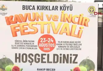 Buca’da 'Hırsız Çalmaz' Kavun ve Susuz İncirin Festivali coşkuyla başladı