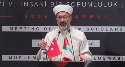 Diyanet İşleri Başkanı Ali Erbaş’tan Gazze çağrısı: “Soykırımcı Siyonistler insanlık için en büyük tehdit”