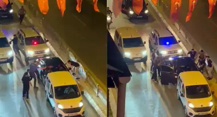Edirne’de polis takibinden kaçamayan araçta 6 kaçak göçmen yakalandı