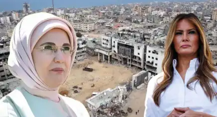 Emine Erdoğan’dan Melania Trump’a Gazze çağrısı: “Sessiz kahkahaları geri getirin”