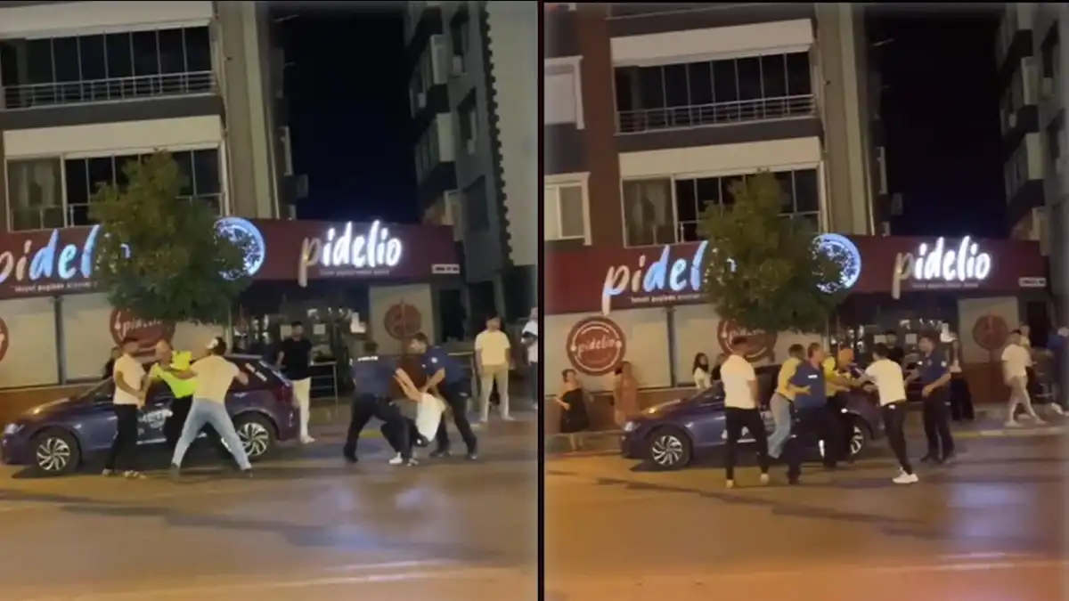 İzmir haber: Ceza yazan polise yumruklu saldırı haberinin görseli