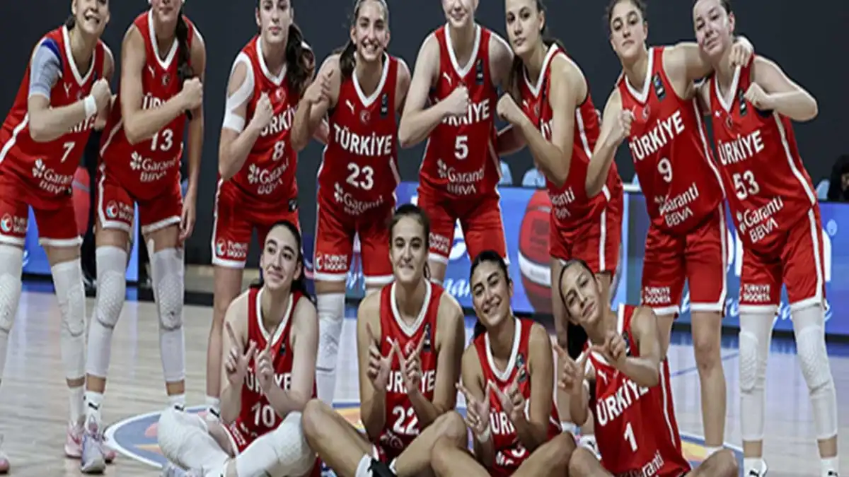 16 Yaş Altı Kız Milli Basketbol Takımı çeyrek finalde haberinin görseli