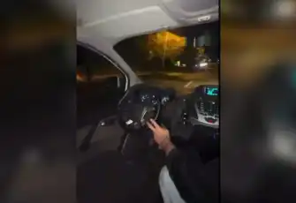 Aracını yan koltuktan kullanan sürücüye ceza!