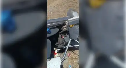 Kız istemeye giden damat kazada yaralandı