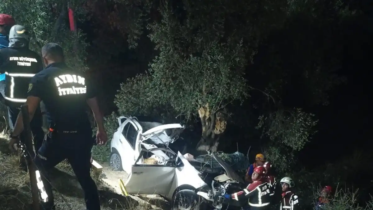 Çine&#039;de feci kaza: 2 ölü,1 ağır yaralı haberinin görseli