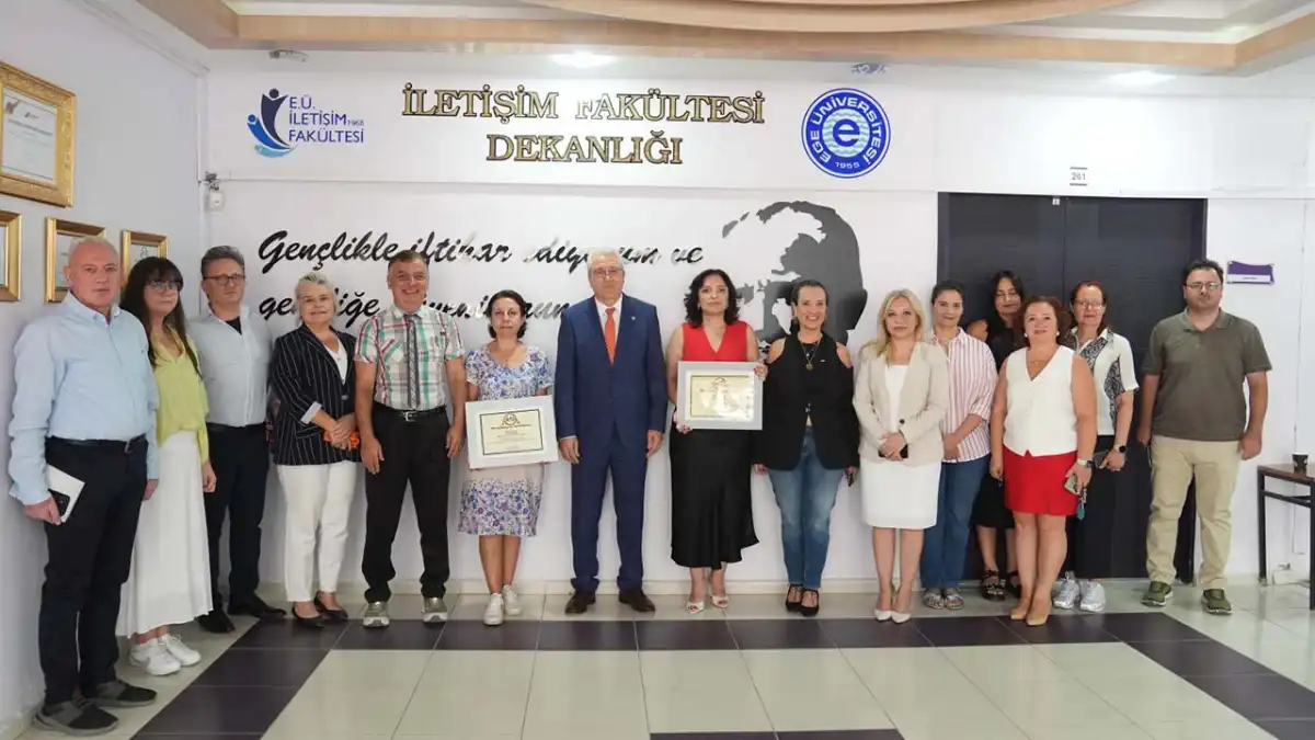Ege Üniversitesi İletişim Fakültesi&#039;ne 2030’a kadar tam akreditasyon başarısı haberinin görseli