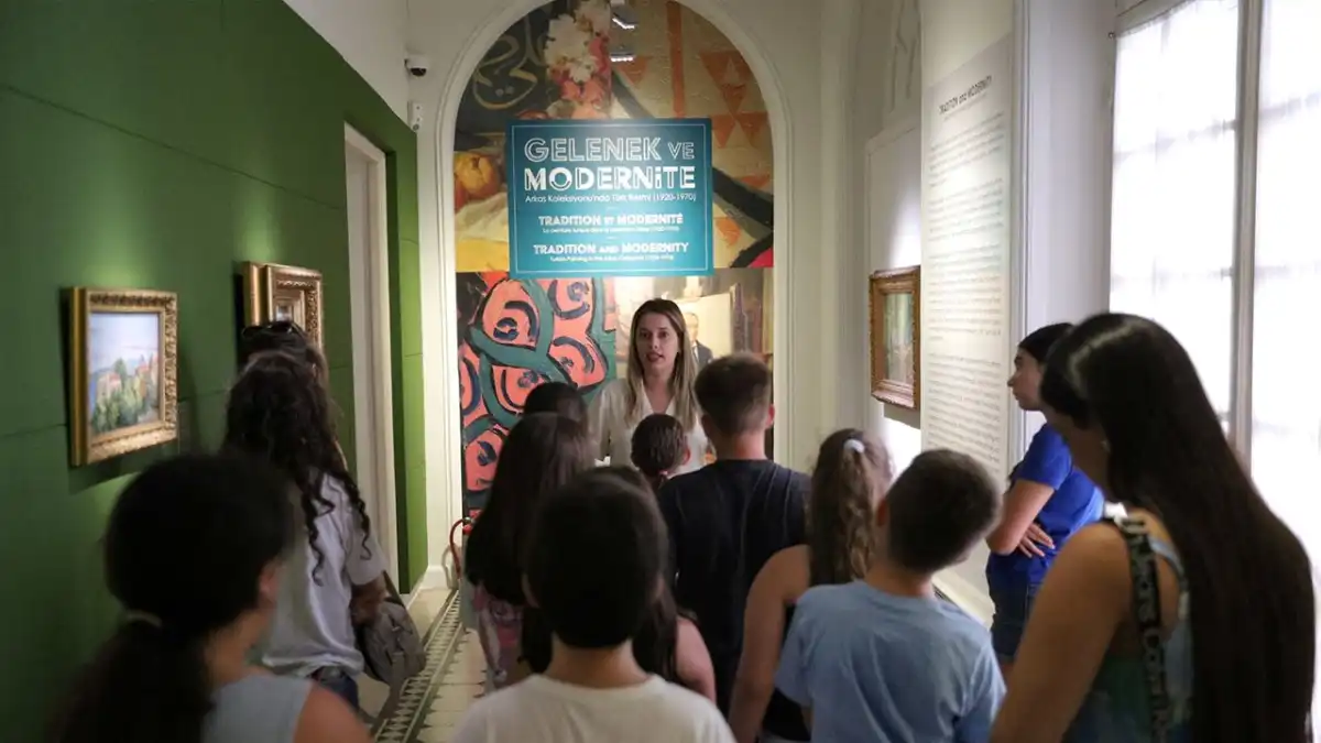 Konak’ta çocuklar için sanat dolu gezi başladı haberinin görseli