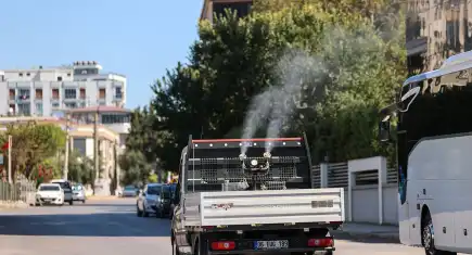 Buca’da haşere ve sineklerle mücadele