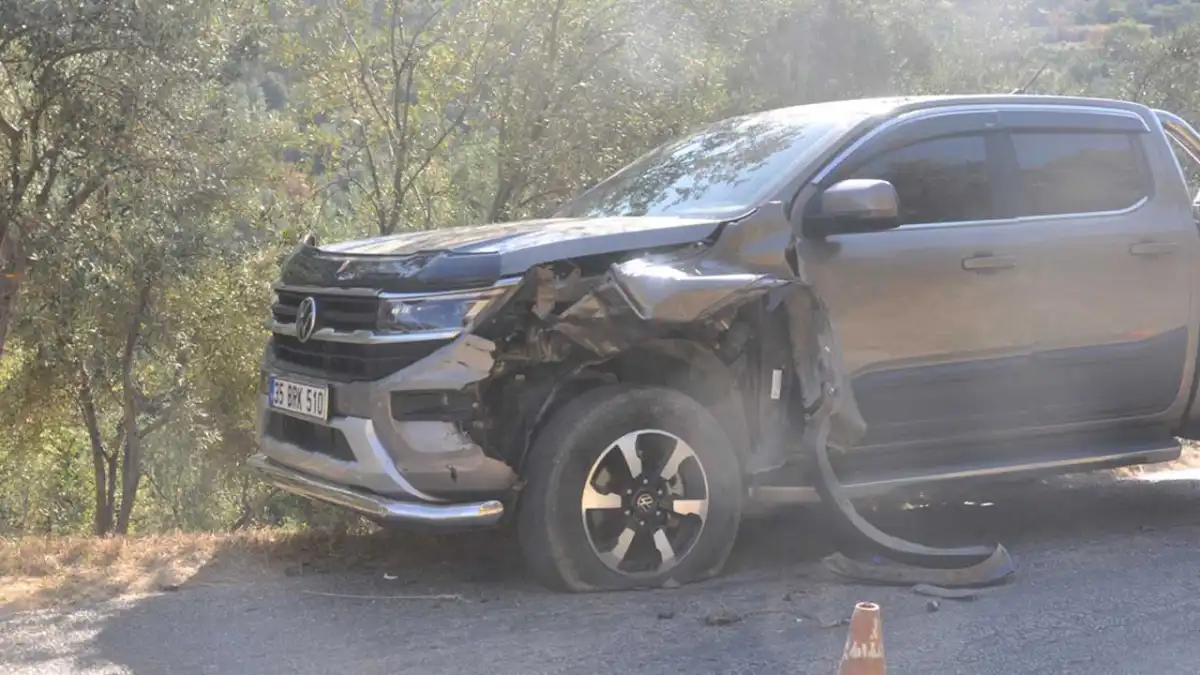 Ödemiş&#039;te trafik kazası: 1 ölü 1 yaralı haberinin görseli