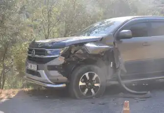 Ödemiş'te trafik kazası: 1 ölü 1 yaralı