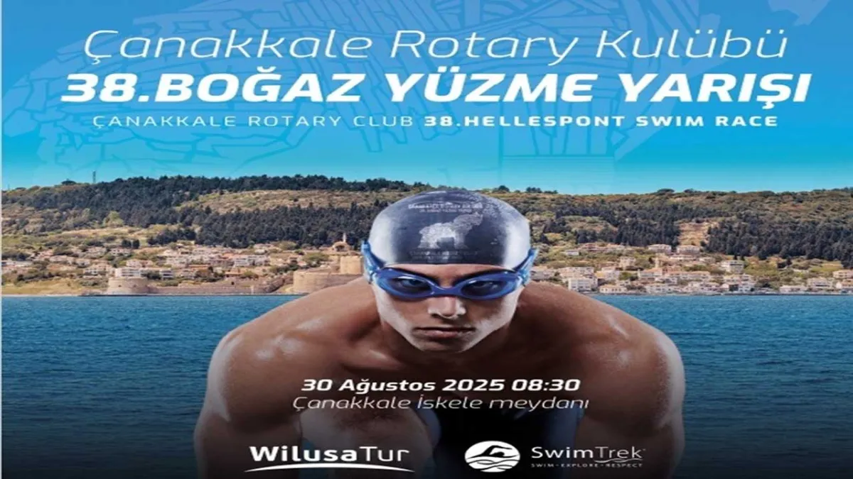 Çanakkale Boğazı Yüzme Yarışması&#039;nda  yüzücülerin can güvenliği için zorunlu oldu! haberinin görseli