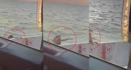 Feribotta intihar girişimi: Kadın yolcu denize atladı 