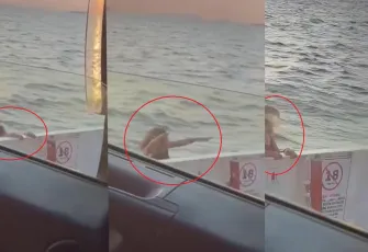 Feribotta intihar girişimi: Kadın yolcu denize atladı 