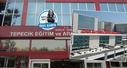 Hasta Tepecik’te, tedavisi Bayraklı’da