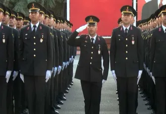 Işıklar Askeri Lisesi’nde mezuniyet töreni