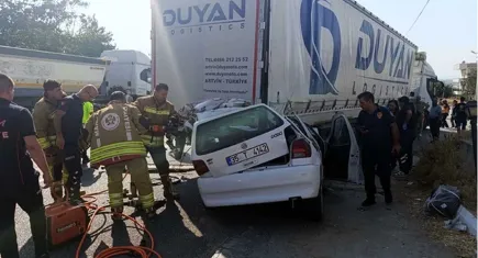 Manisa'da feci kaza:2 kardeş öldü