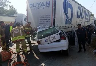 Manisa'da feci kaza:2 kardeş öldü