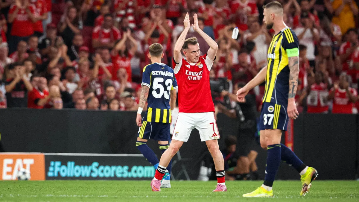 Benfica’nın Şampiyonlar Ligi zaferinde Kerem Aktürkoğlu ayrıntısı: Galibiyet pozunda neden yoktu? haberinin görseli