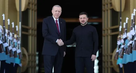 Cumhurbaşkanı Erdoğan,  Zelenskiy ile görüştü