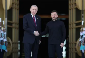 Cumhurbaşkanı Erdoğan,  Zelenskiy ile görüştü