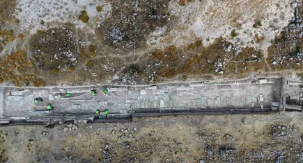 Uşak'ta 2 bin yıllık Roma İmparatorluğu altyapısı ortaya çıktı: 8 kilometre uzaklıktan su getirilmiş
