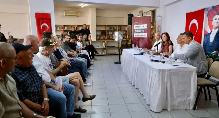Başkan Yıldız Ünsal vatandaşlarla buluştu