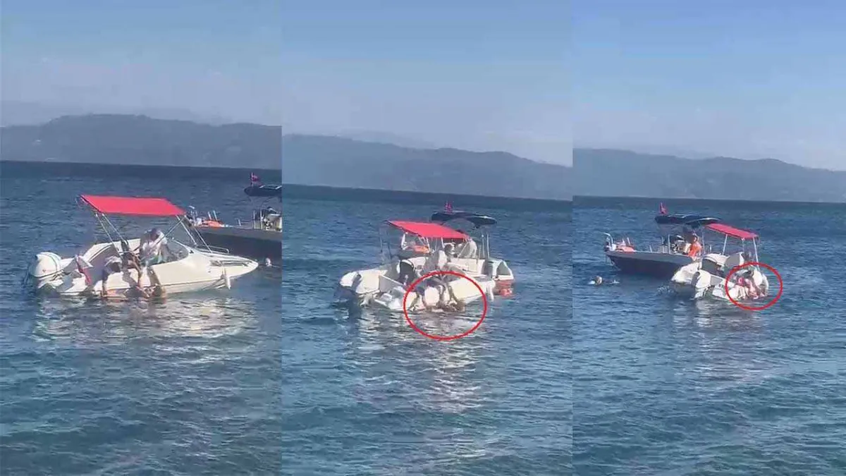 Denizde kaza: Sürat teknesi yaşlı kadına çarptı haberinin görseli