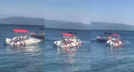 Denizde kaza: Sürat teknesi yaşlı kadına çarptı