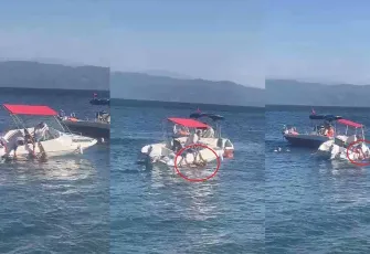 Denizde kaza: Sürat teknesi yaşlı kadına çarptı